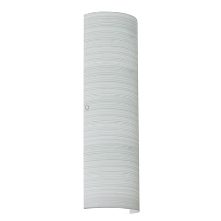 Besa Lighting Torre 22 Wall Sconce, Chalk, Polished Nickel Cap Finish, 2x11W LED 8194KR-LED-PN